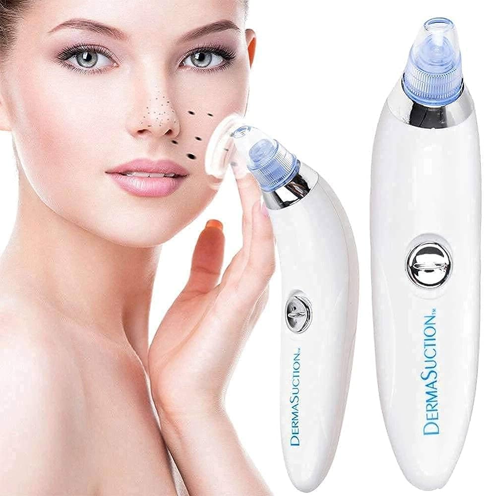 Derma Suction Blackhead Acne Oil Remover Vacuum Suction Face Pore Cleaner Facial Beauty Equipment!