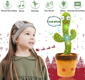 Dancing Talking Cactus Toy with USB Charge