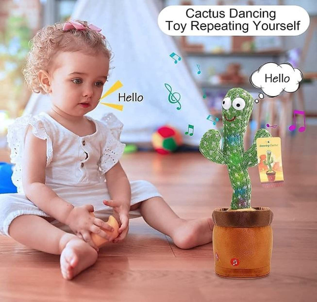 Dancing Talking Cactus Toy with USB Charge