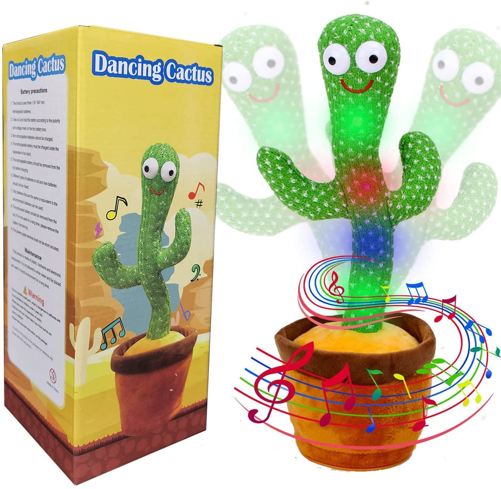 Dancing Talking Cactus Toy with USB Charge