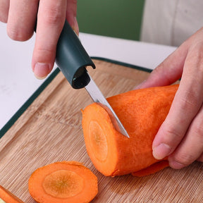 2-in-1 Stainless Steel Peeler Knife