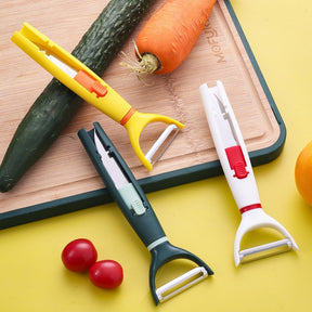 2-in-1 Stainless Steel Peeler Knife